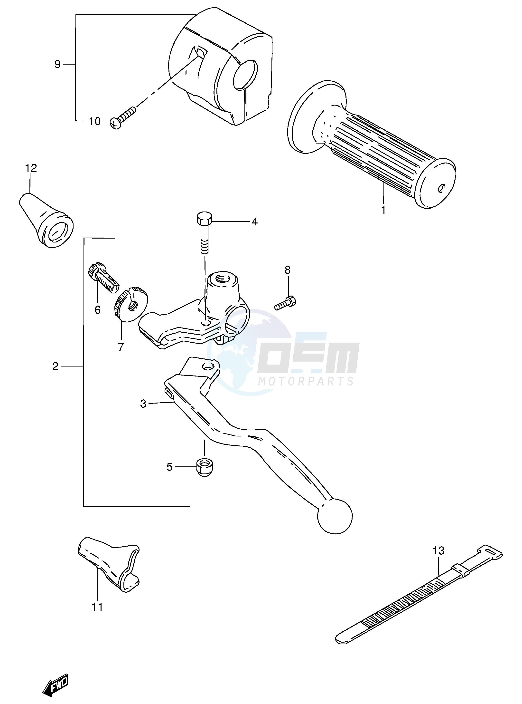 LEFT HANDLE SWITCH image