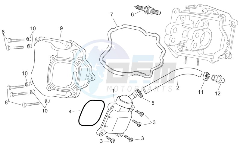 Oil breather valve blueprint