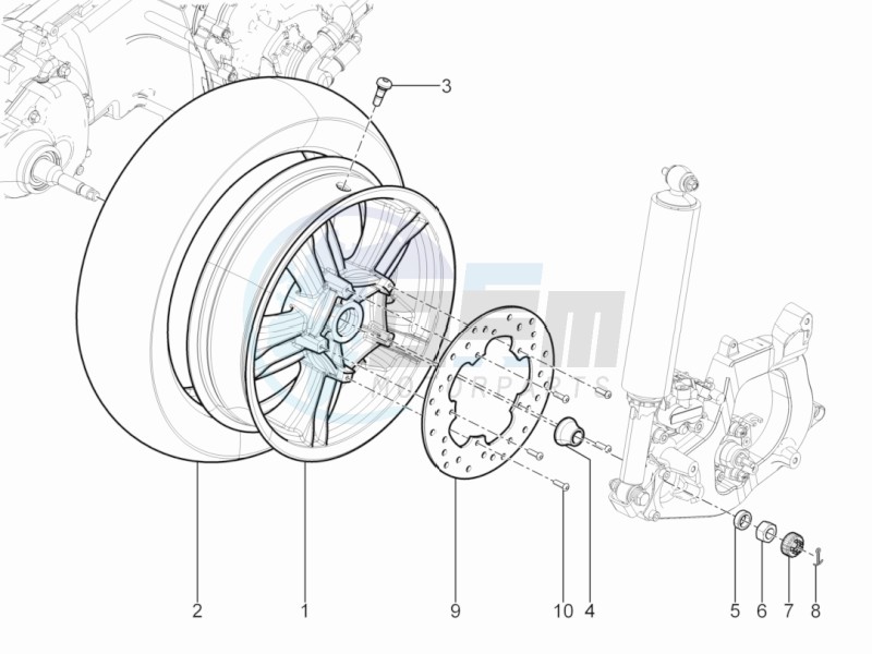 Rear Wheel image