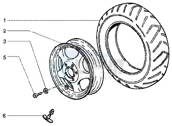 Front wheel image