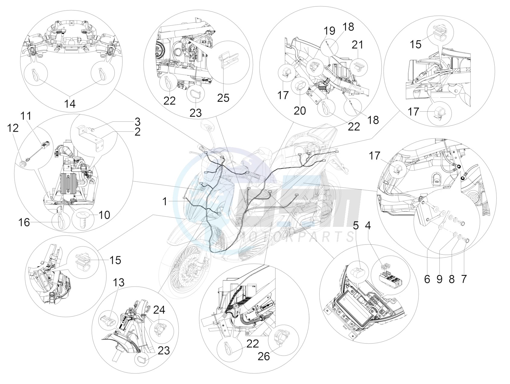 Main cable harness image