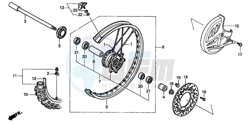 FRONT WHEEL image