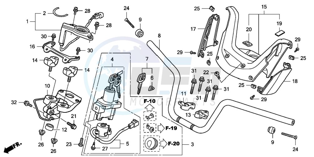 HANDLE PIPE/HANDLE COVER blueprint