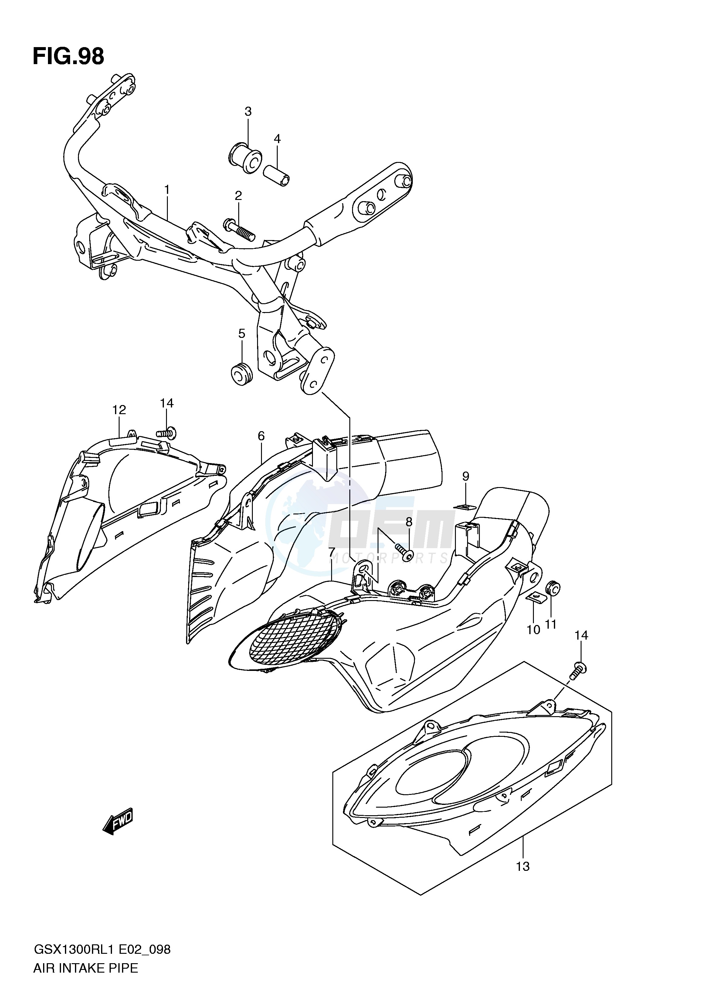 AIR INTAKE PIPE image