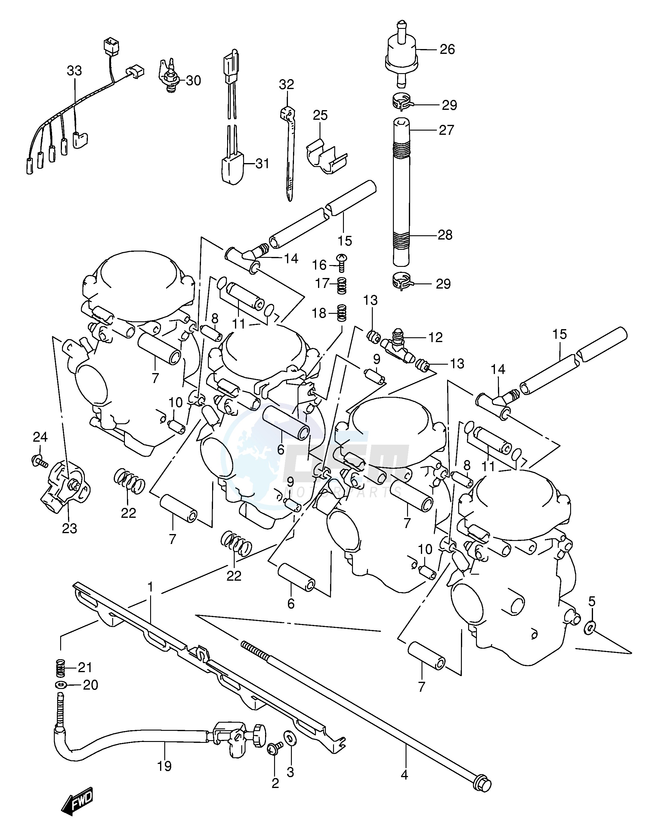 CARBURETOR FITTINGS image