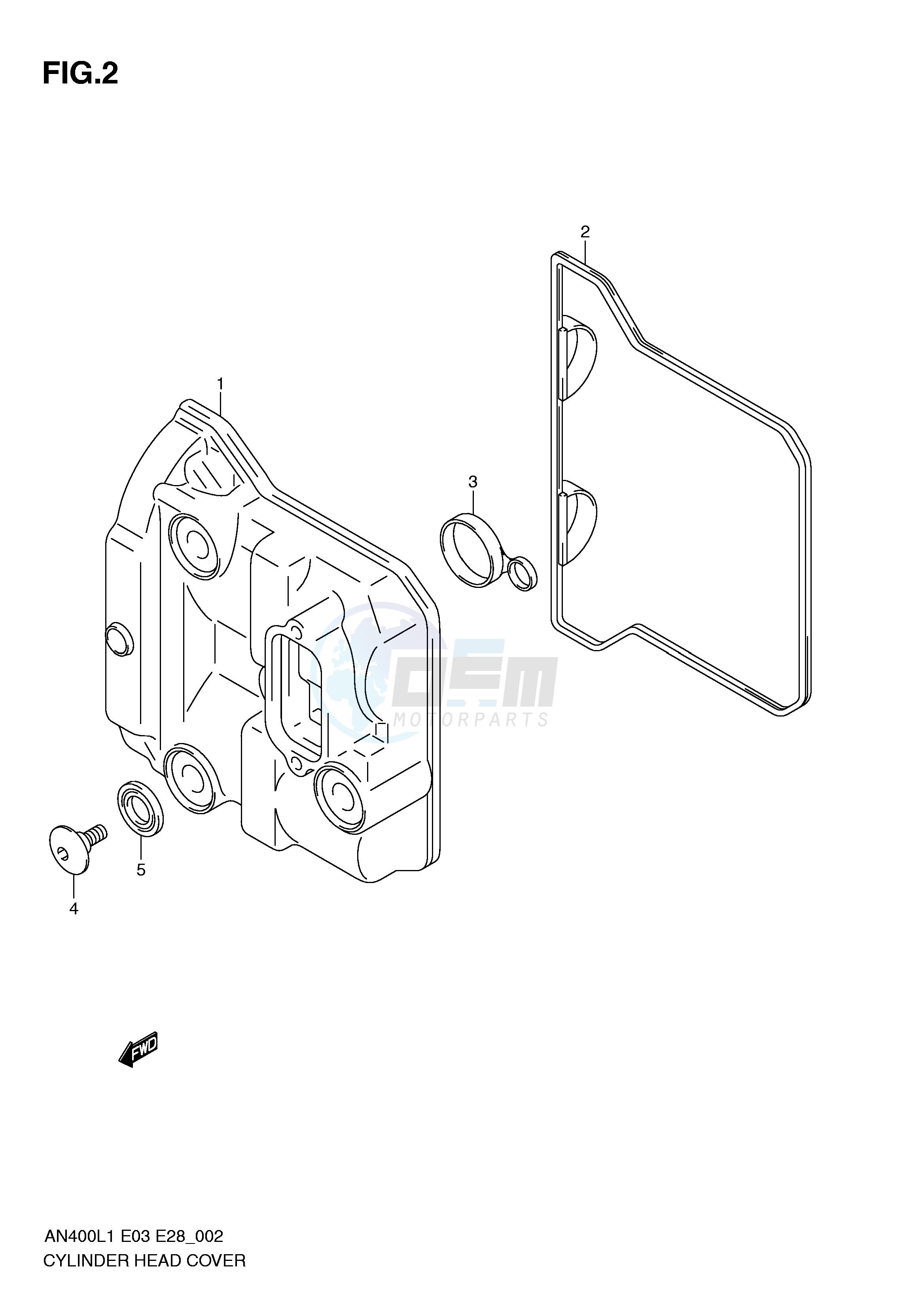 CYLINDER HEAD COVER image