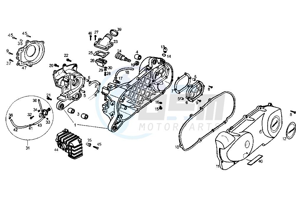 CRANKCASE blueprint