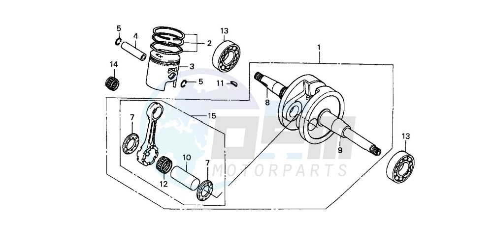 CRANKSHAFT/PISTON image