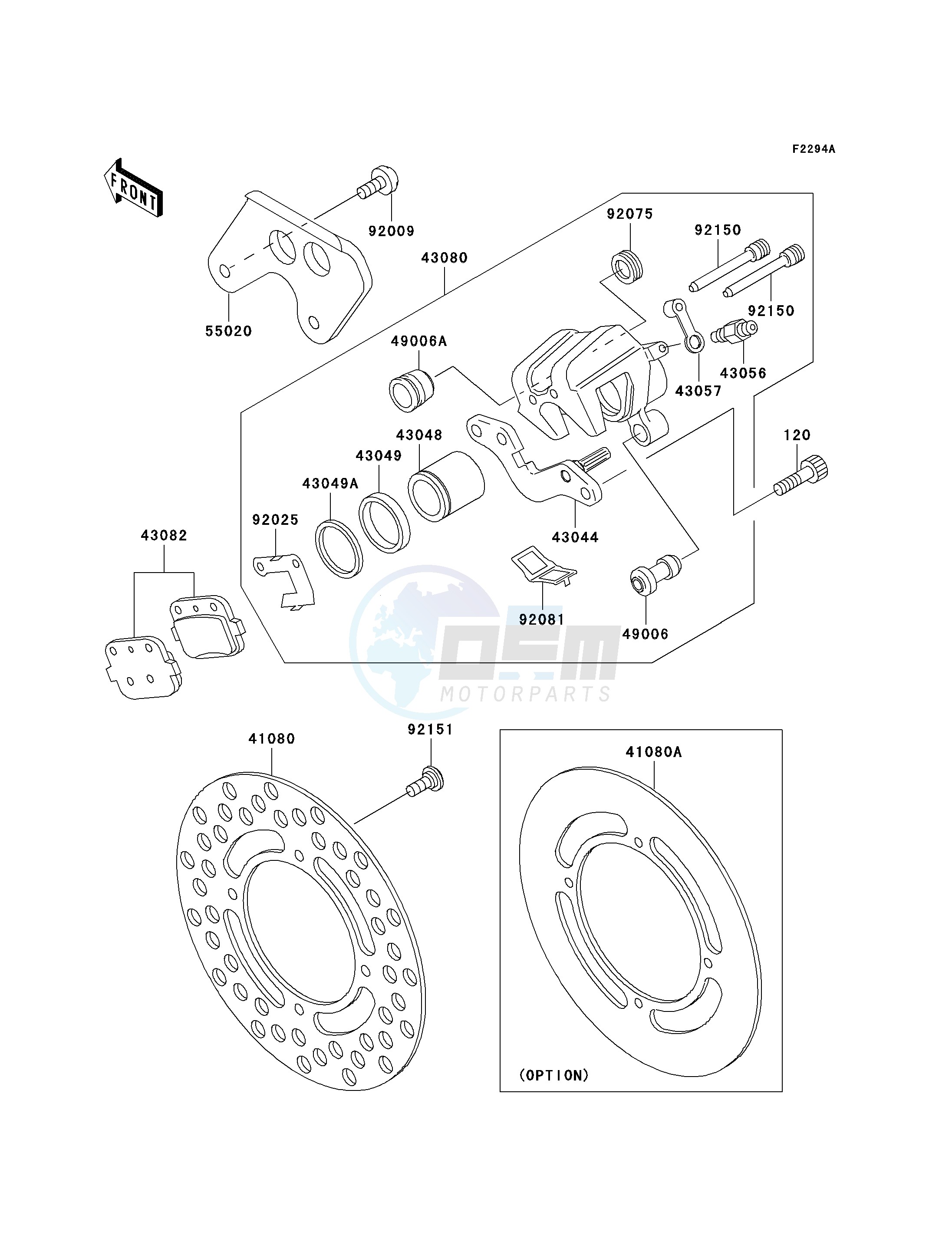 REAR BRAKE-- D4_D5- - image