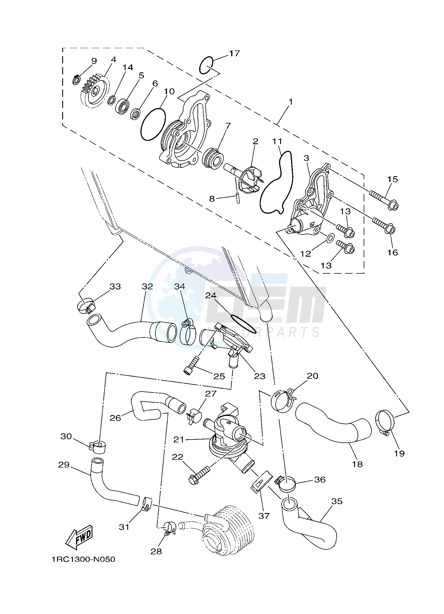 WATER PUMP image