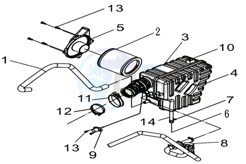 AIR CLEANER ASSY image