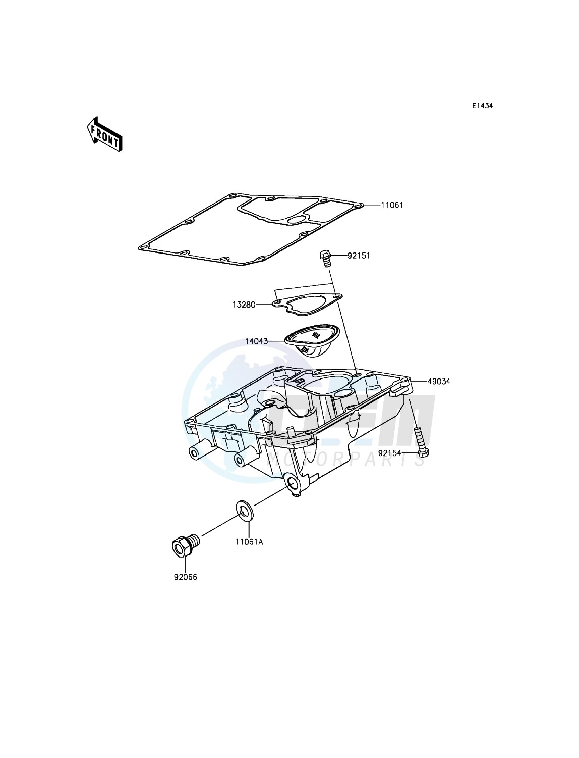 Oil Pan blueprint