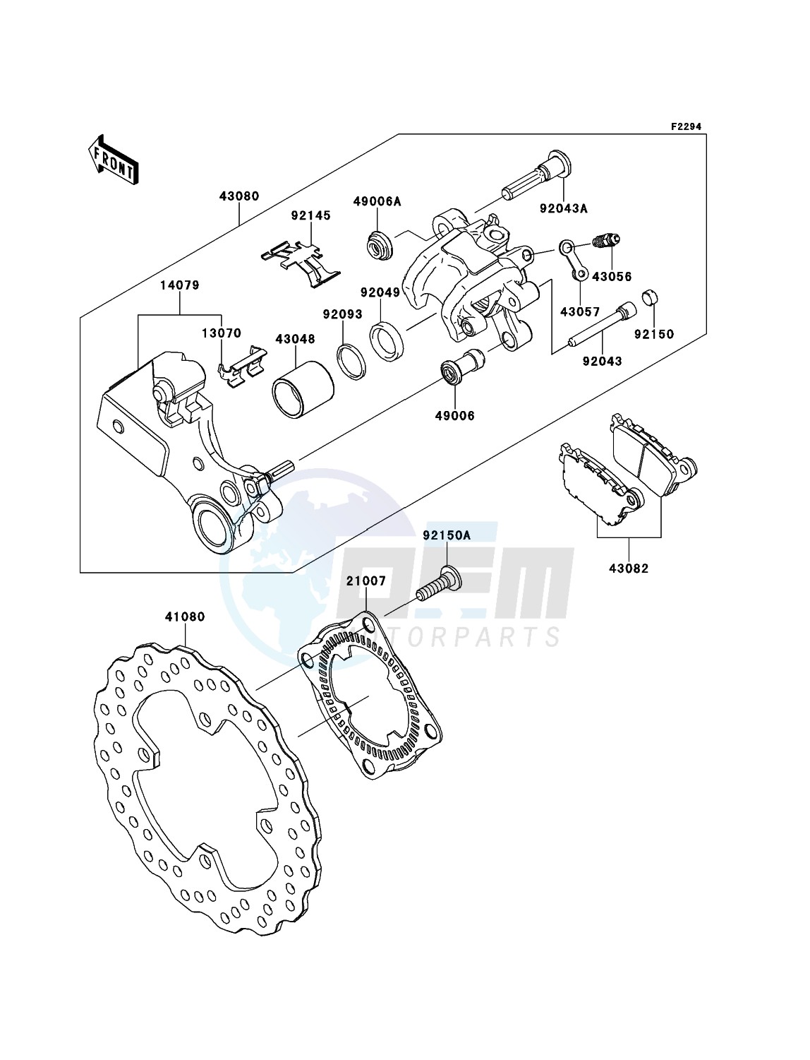 Rear Brake image