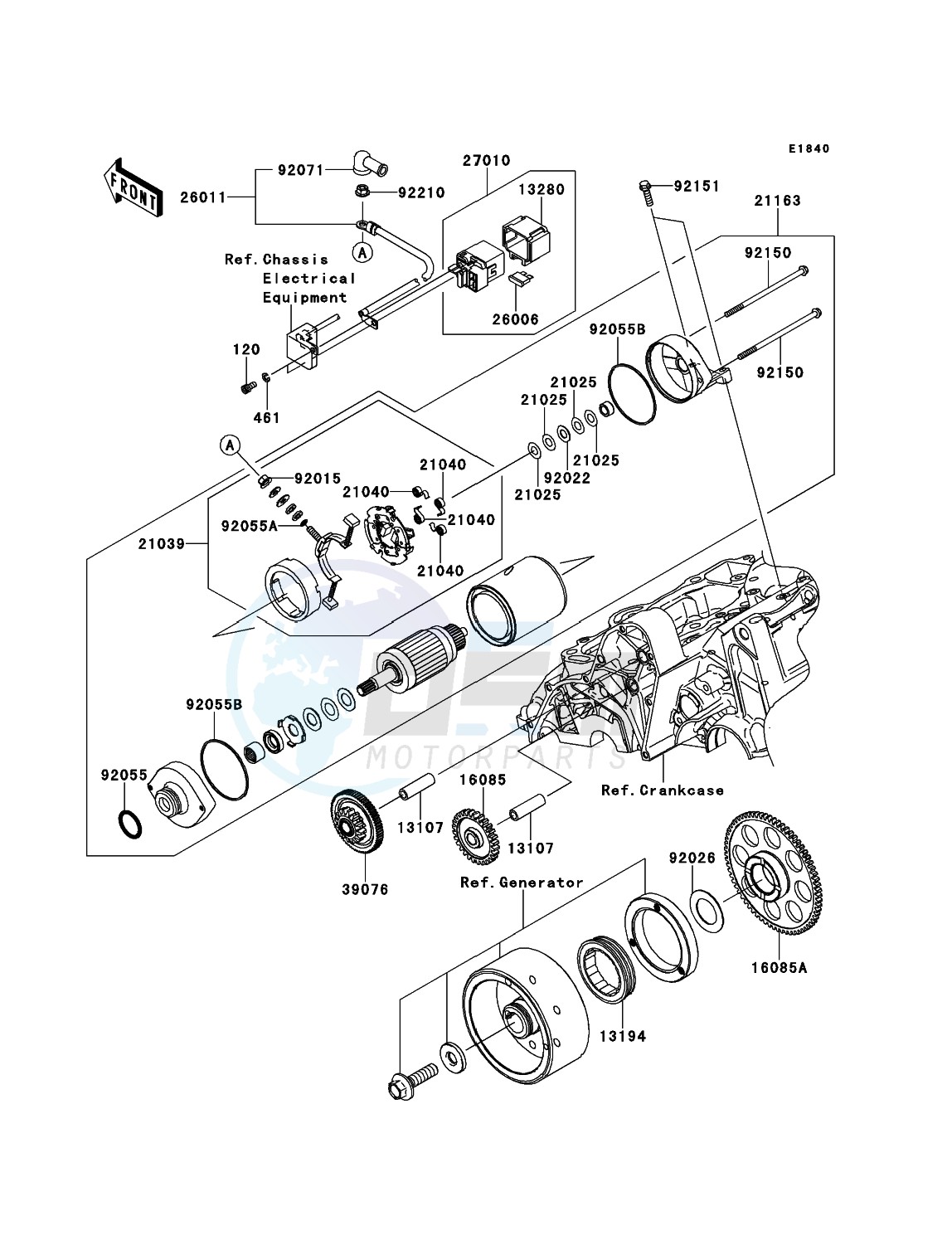Starter Motor(-ER650AE046804) image