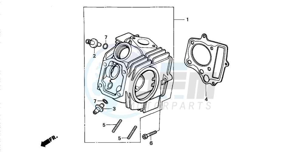 CYLINDER HEAD image