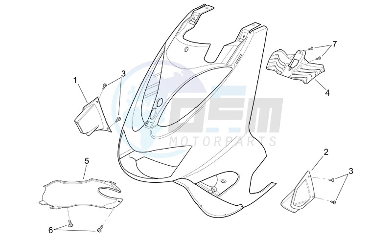 Front body - Intakes blueprint