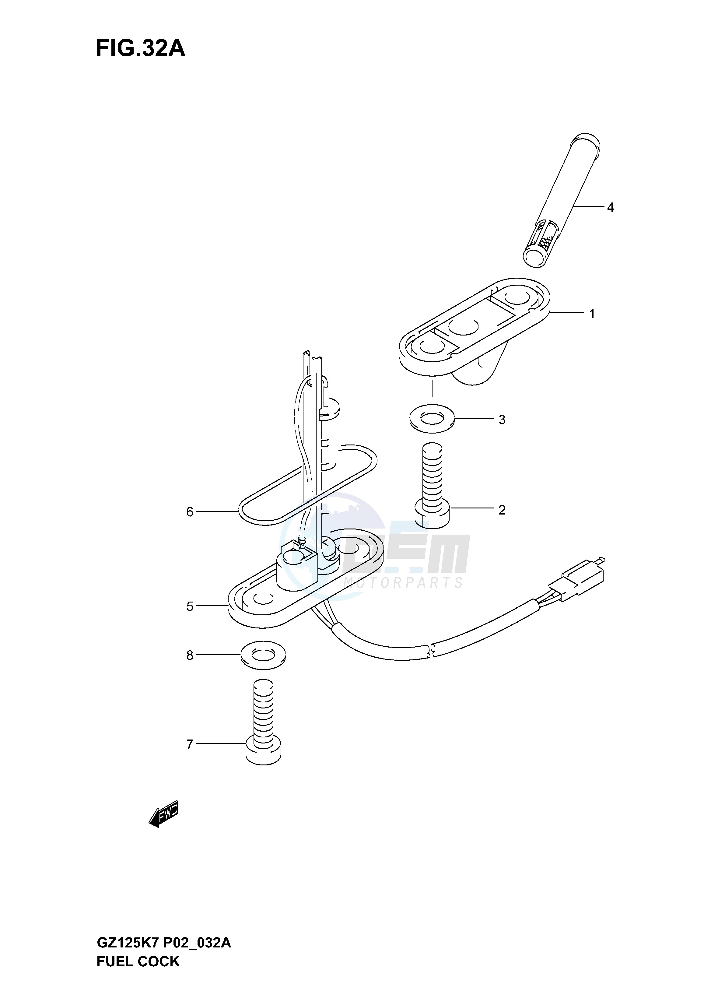 FUEL COCK (MODEL K7) image