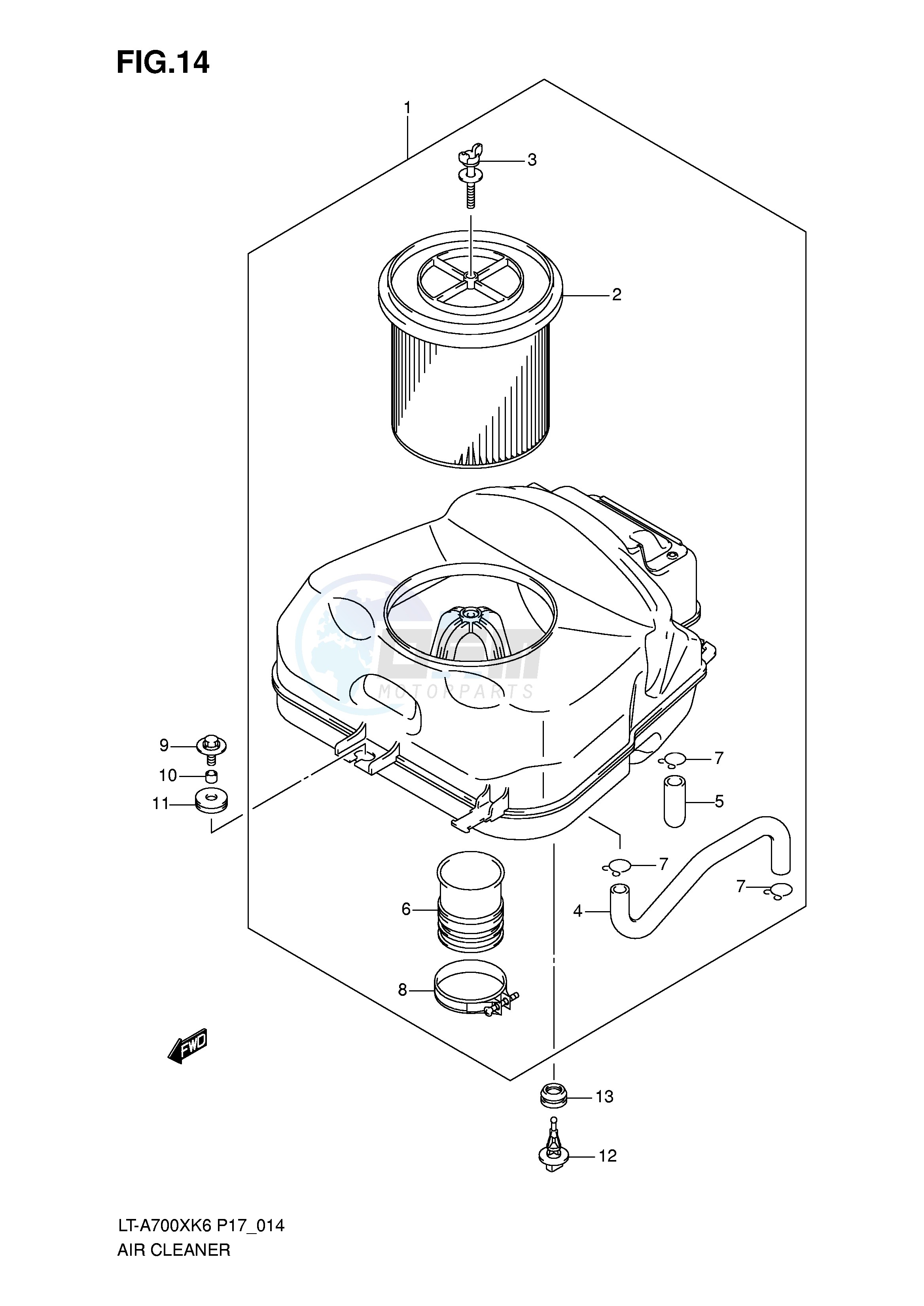 AIR CLEANER image