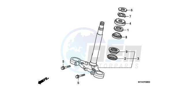 STEERING STEM image