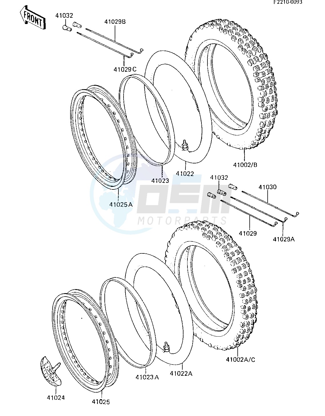 WHEELS_TIRES -- 85 KX80-E3- - image