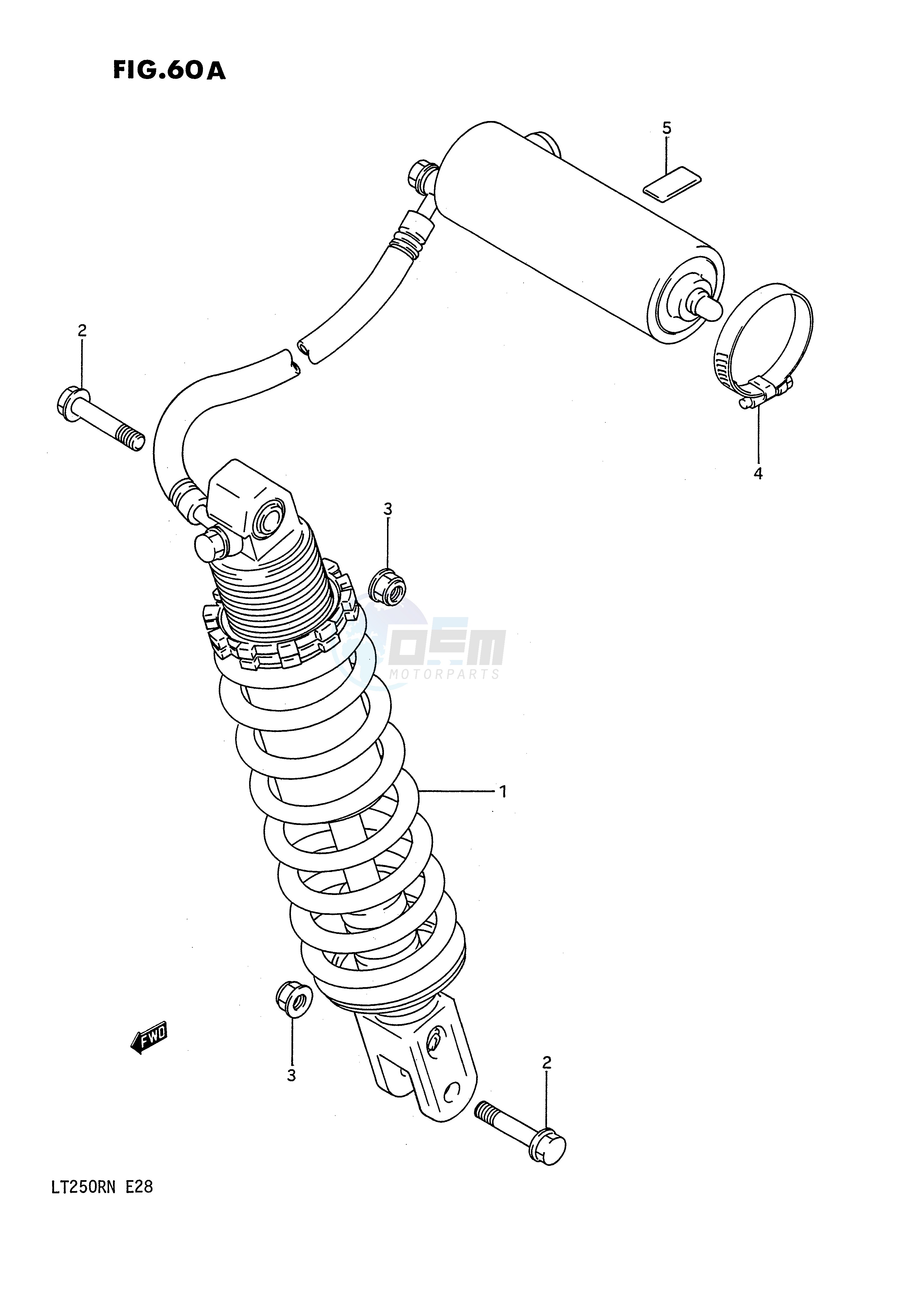 REAR SHOCK ABSORBER (MODEL M N) image