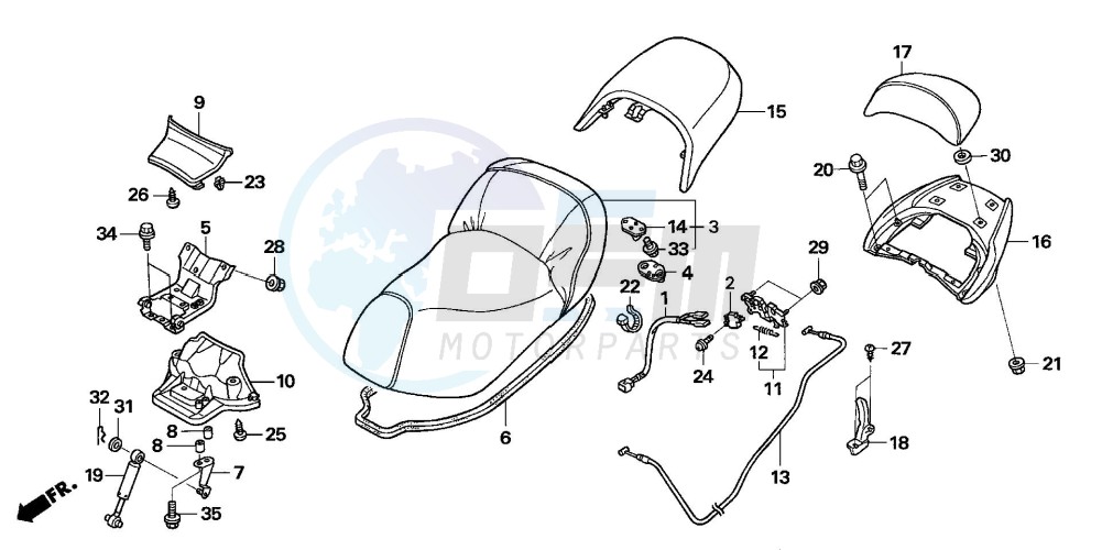 SEAT/REAR SPOILER image