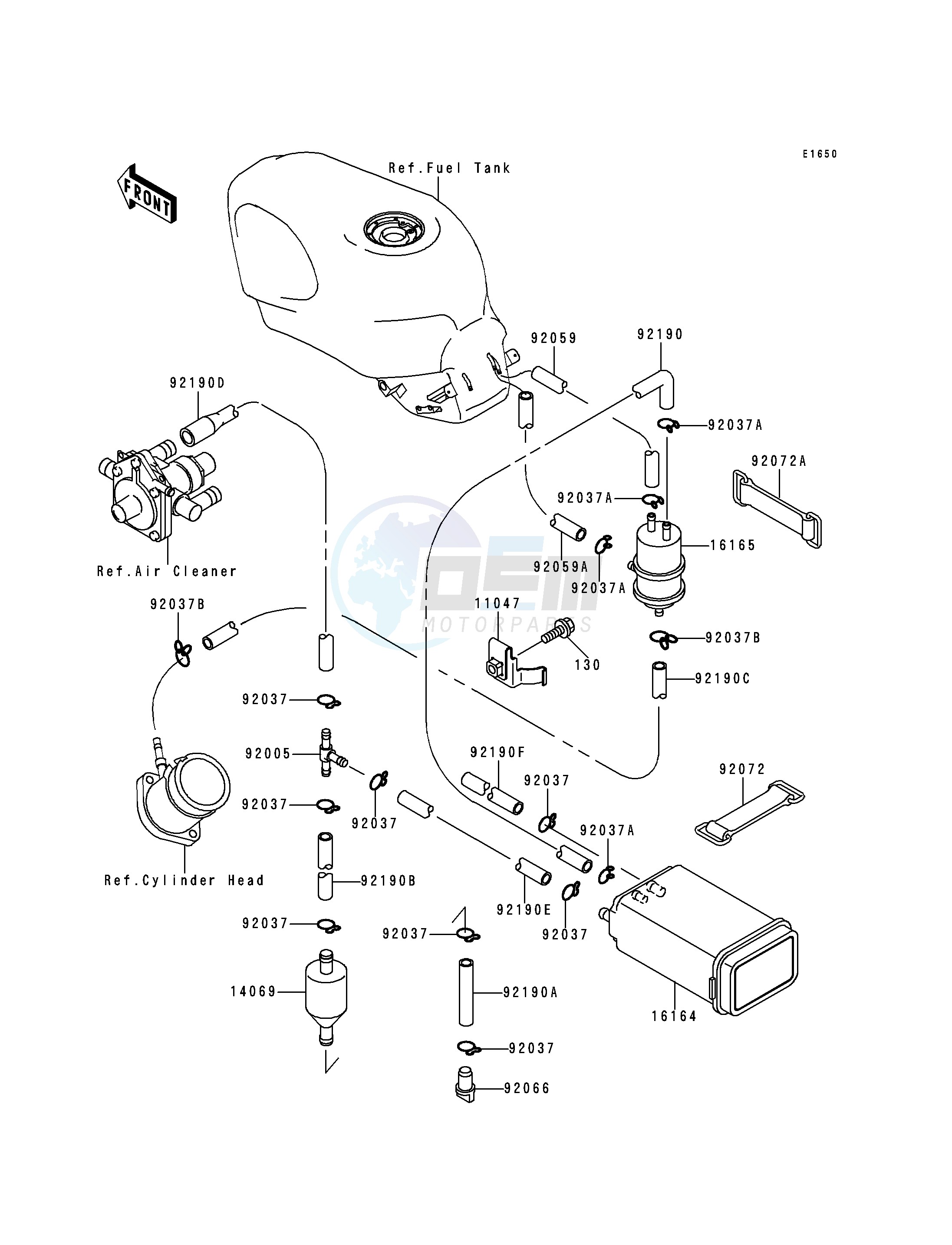 FUEL EVAPORATIVE SYSTEM image