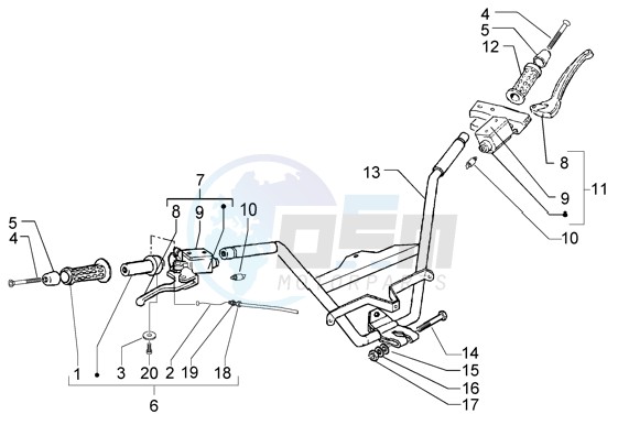 Handlebar - Brake Pump blueprint