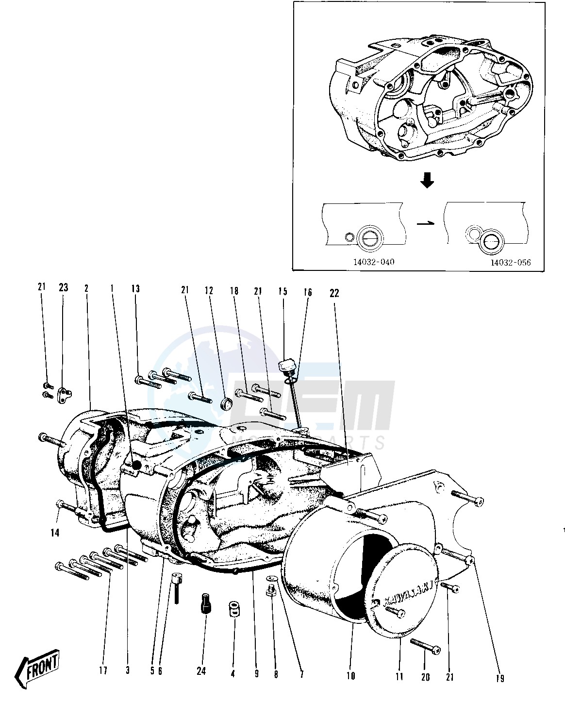 ENGINE COVERS blueprint