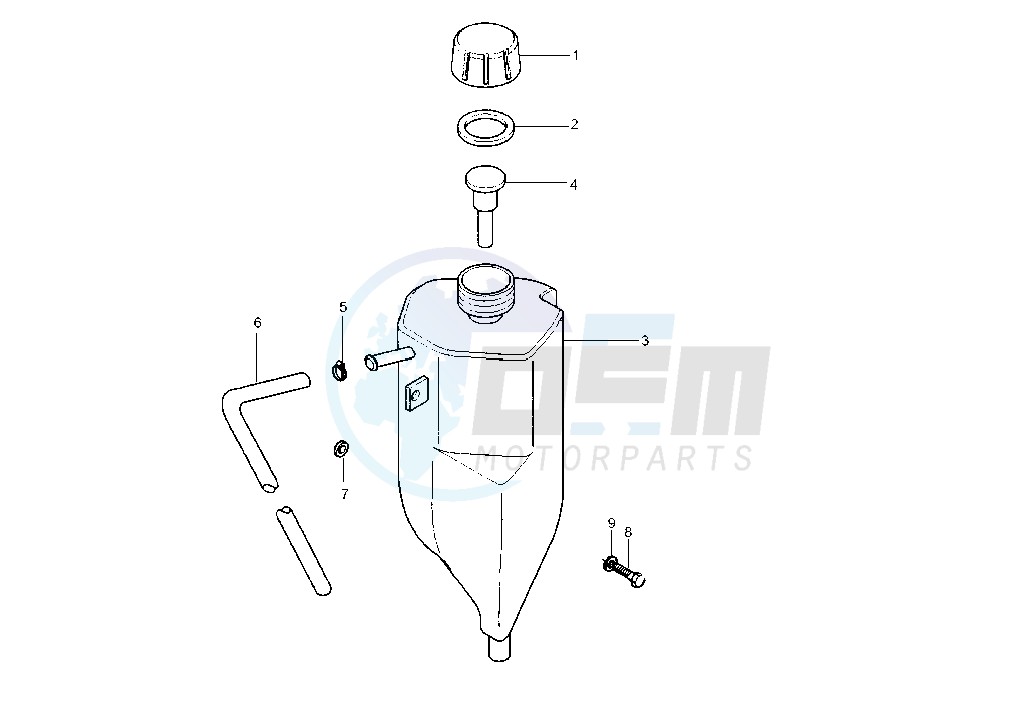 Tank Water reservoir blueprint