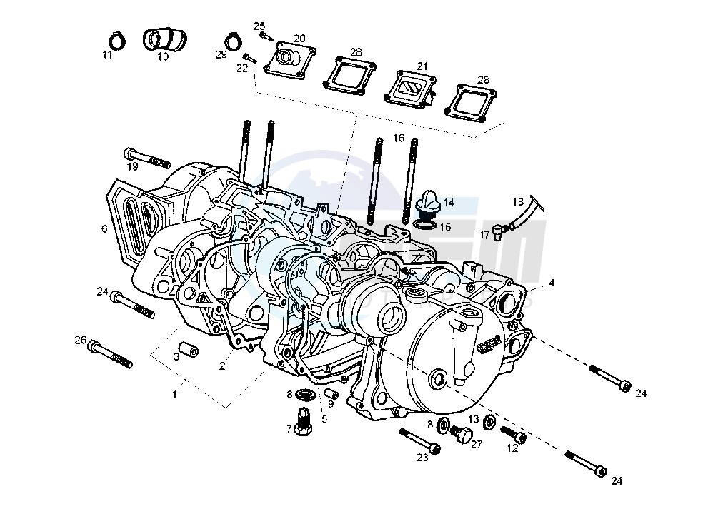 CRANKCASE-COVER image