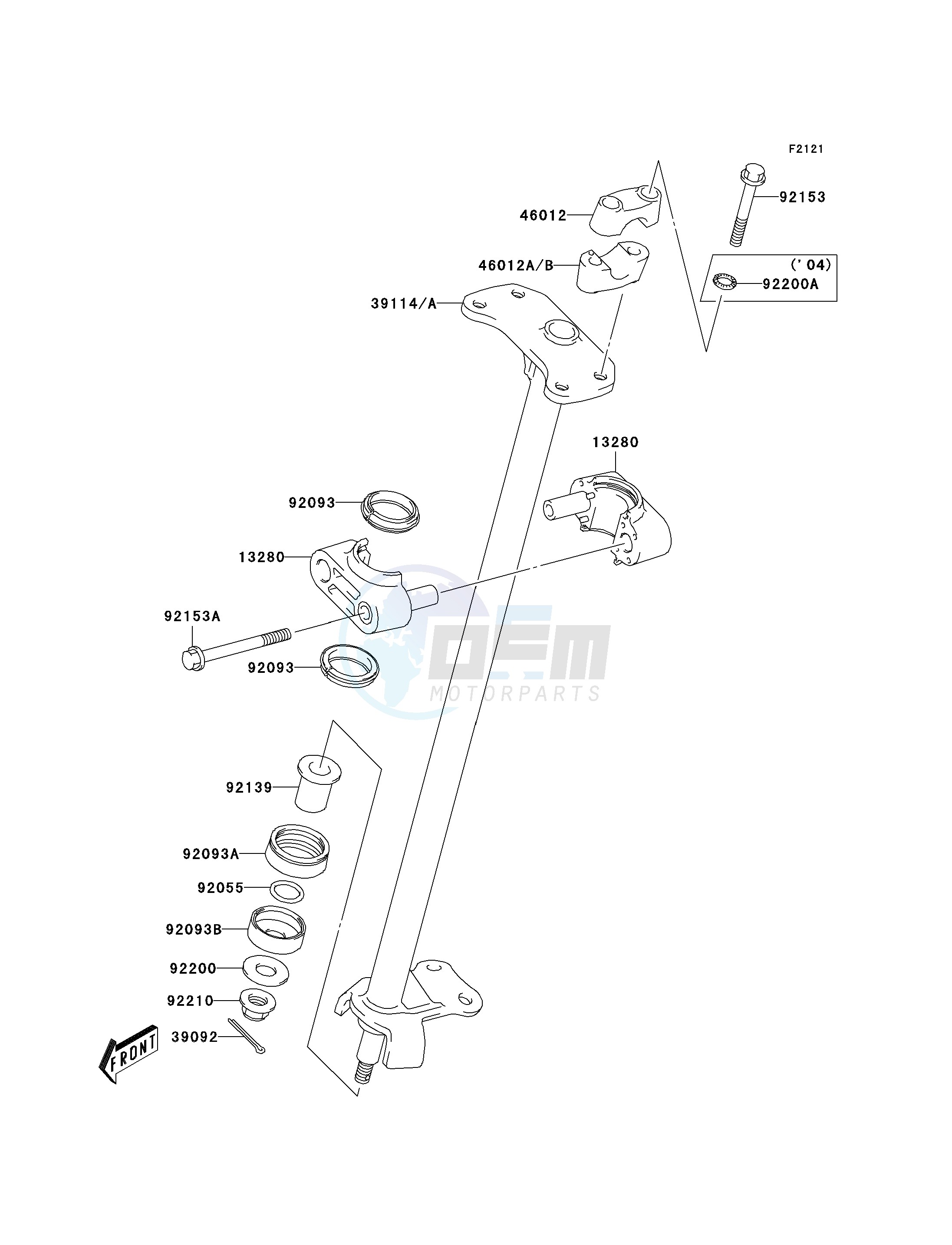 STEERING SHAFT-- A1_A2- - image