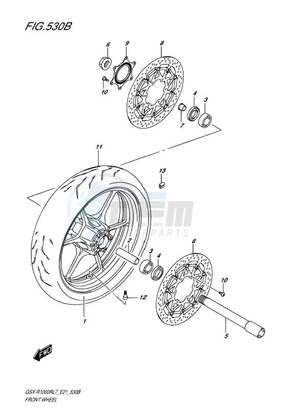 FRONT WHEEL (SPECIAL EDITION) blueprint