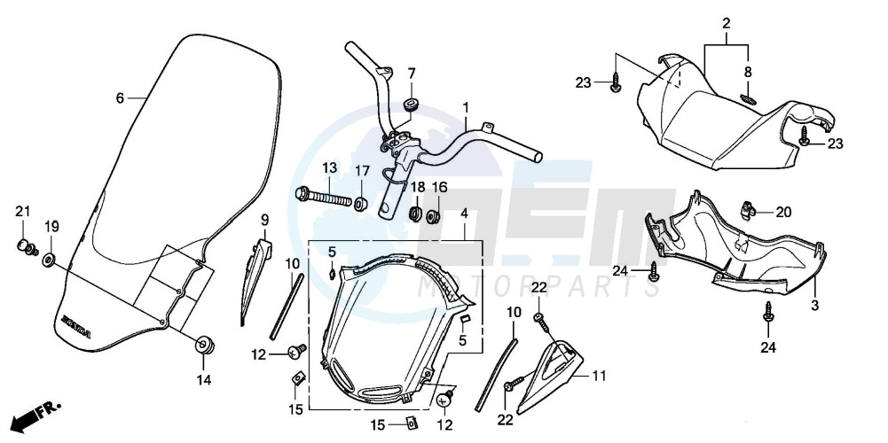 HANDLE PIPE/HANDLE COVER (FES1257/A7)(FES1507/A7) image