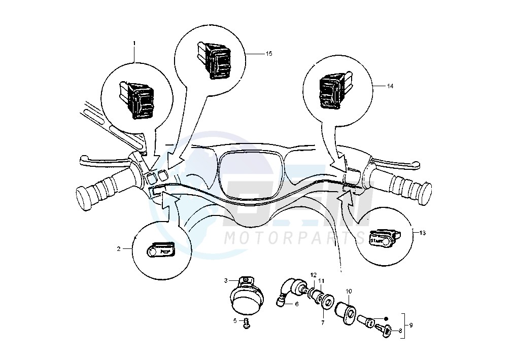 Handlebar Switch image