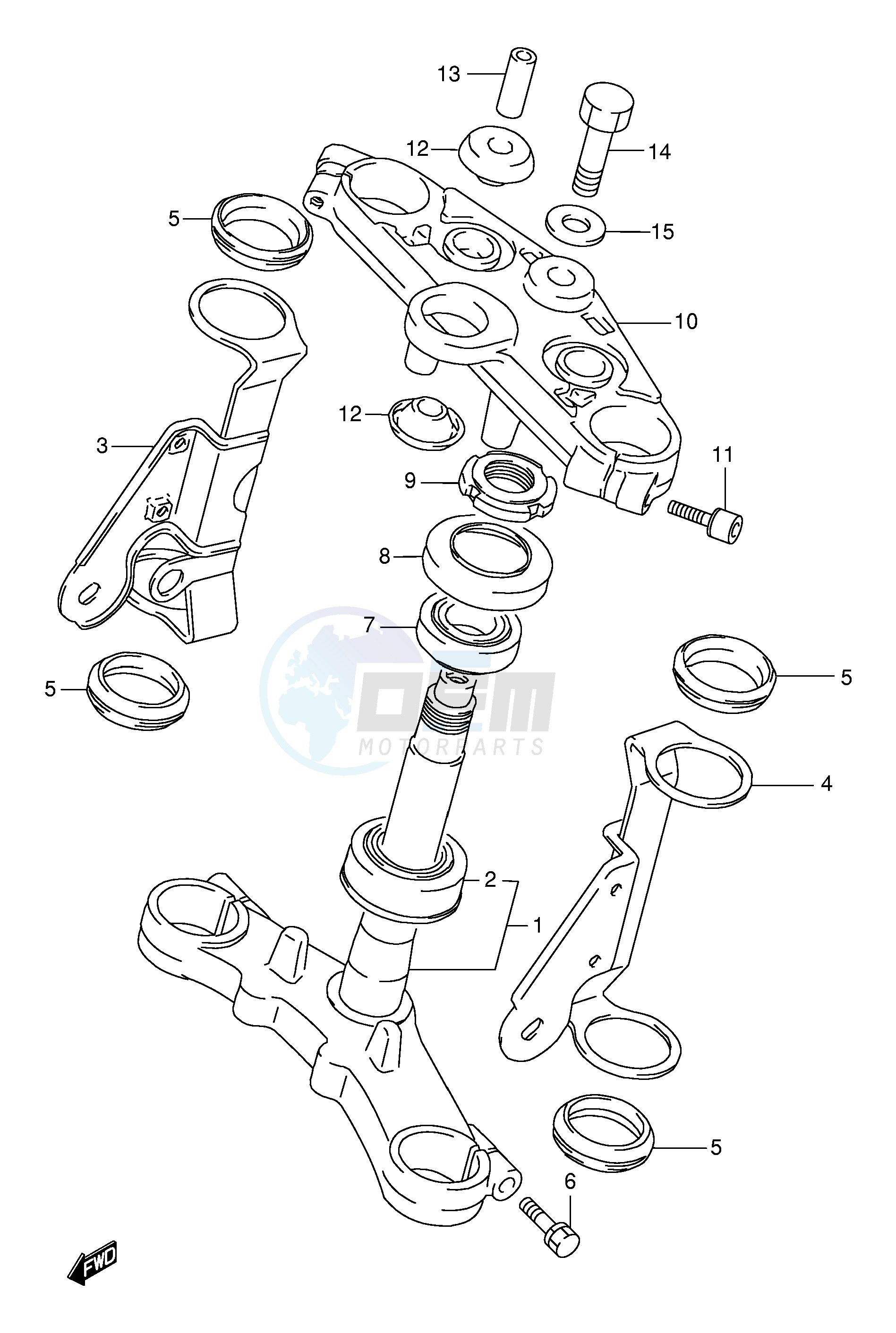 STEERING STEM image