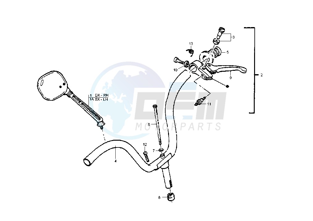 Rear brake control image