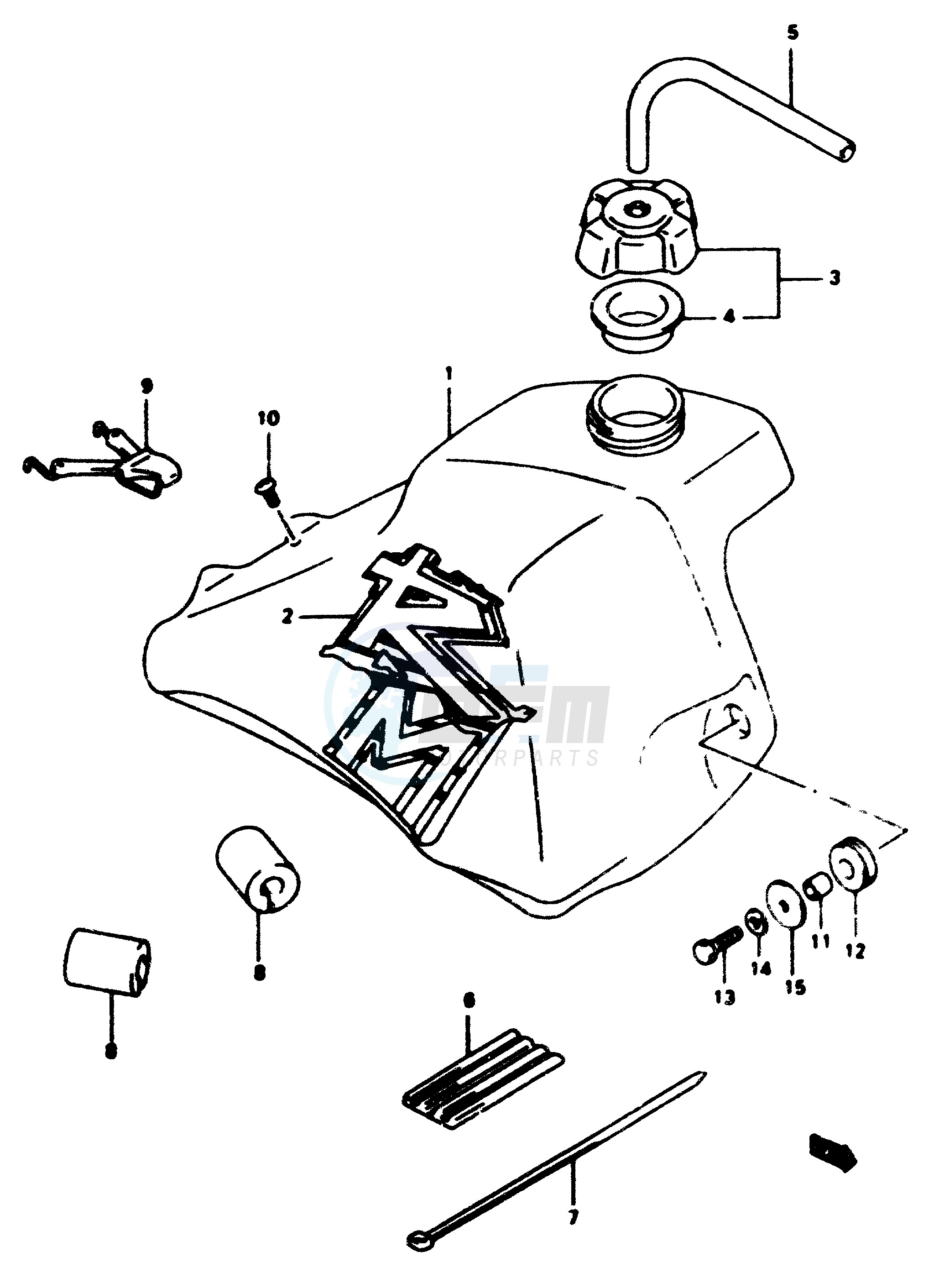 FUEL TANK (MODEL V) image