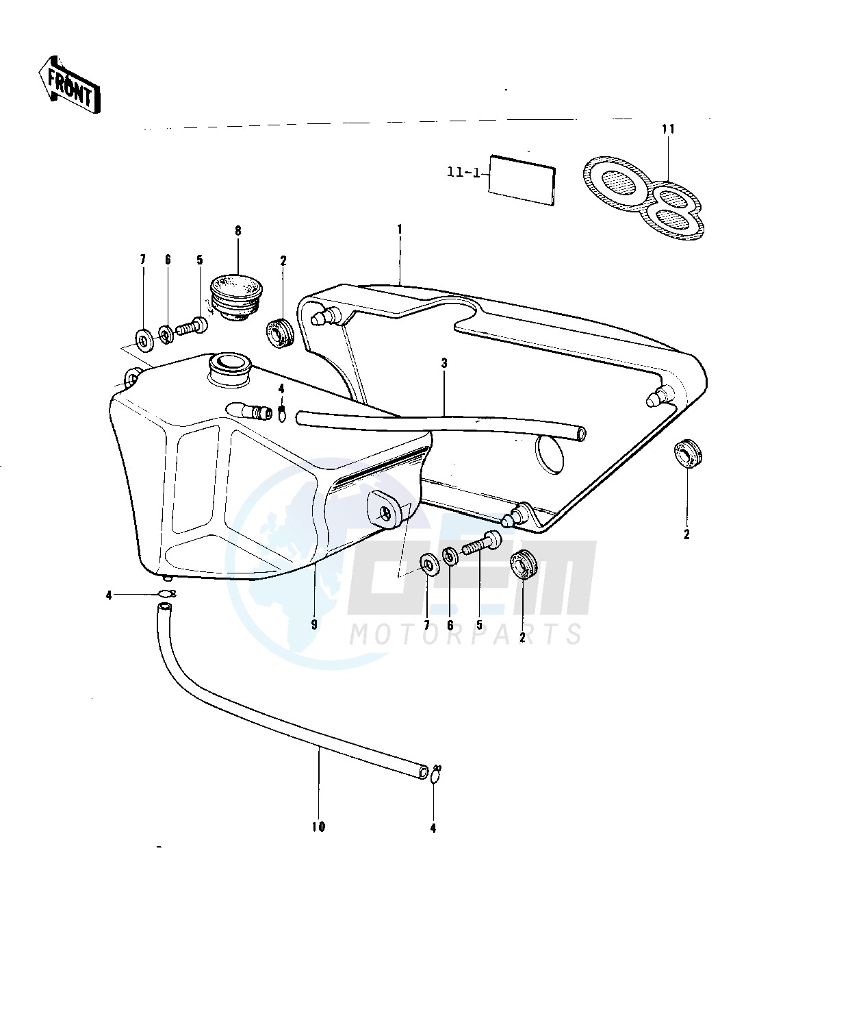 SIDE COVERS_OIL TANK blueprint