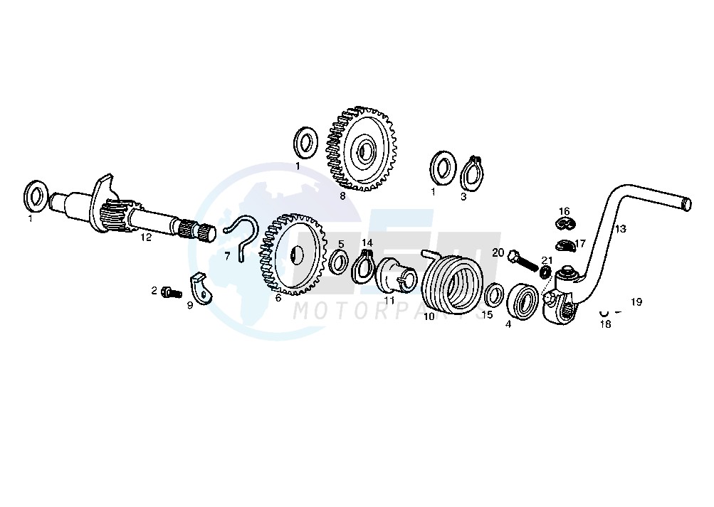 STARTING SHAFT blueprint