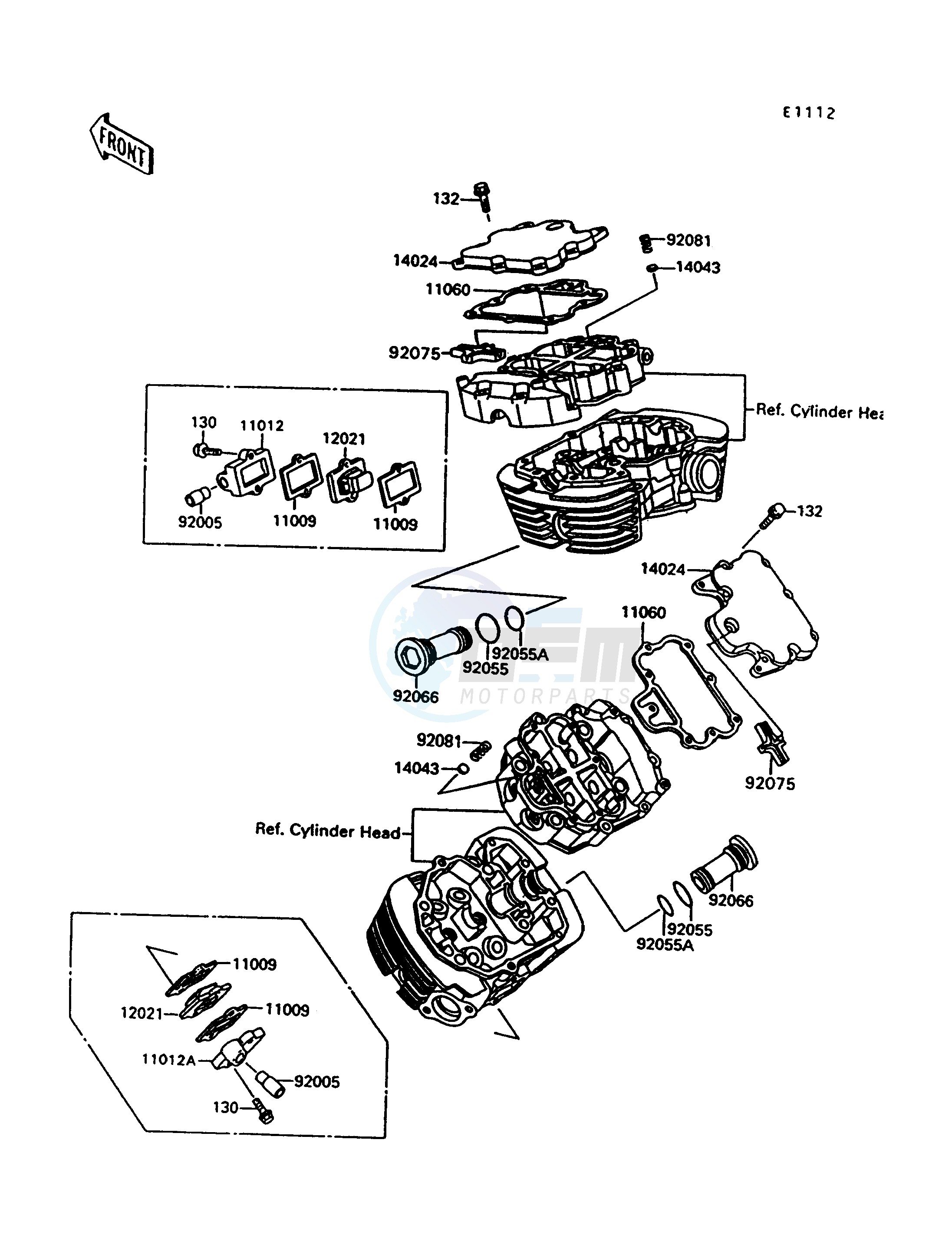 CYLINDER HEAD COVER blueprint