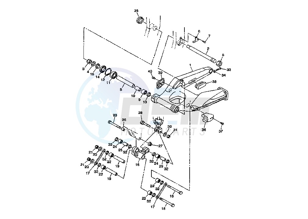 REAR ARM blueprint