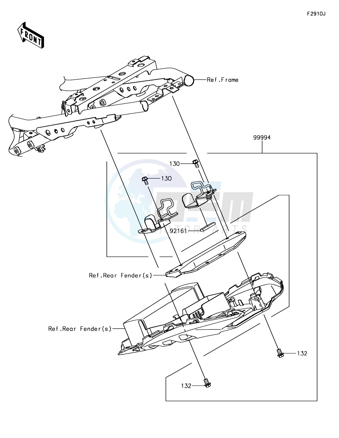Accessory(U-Lock Bracket) blueprint
