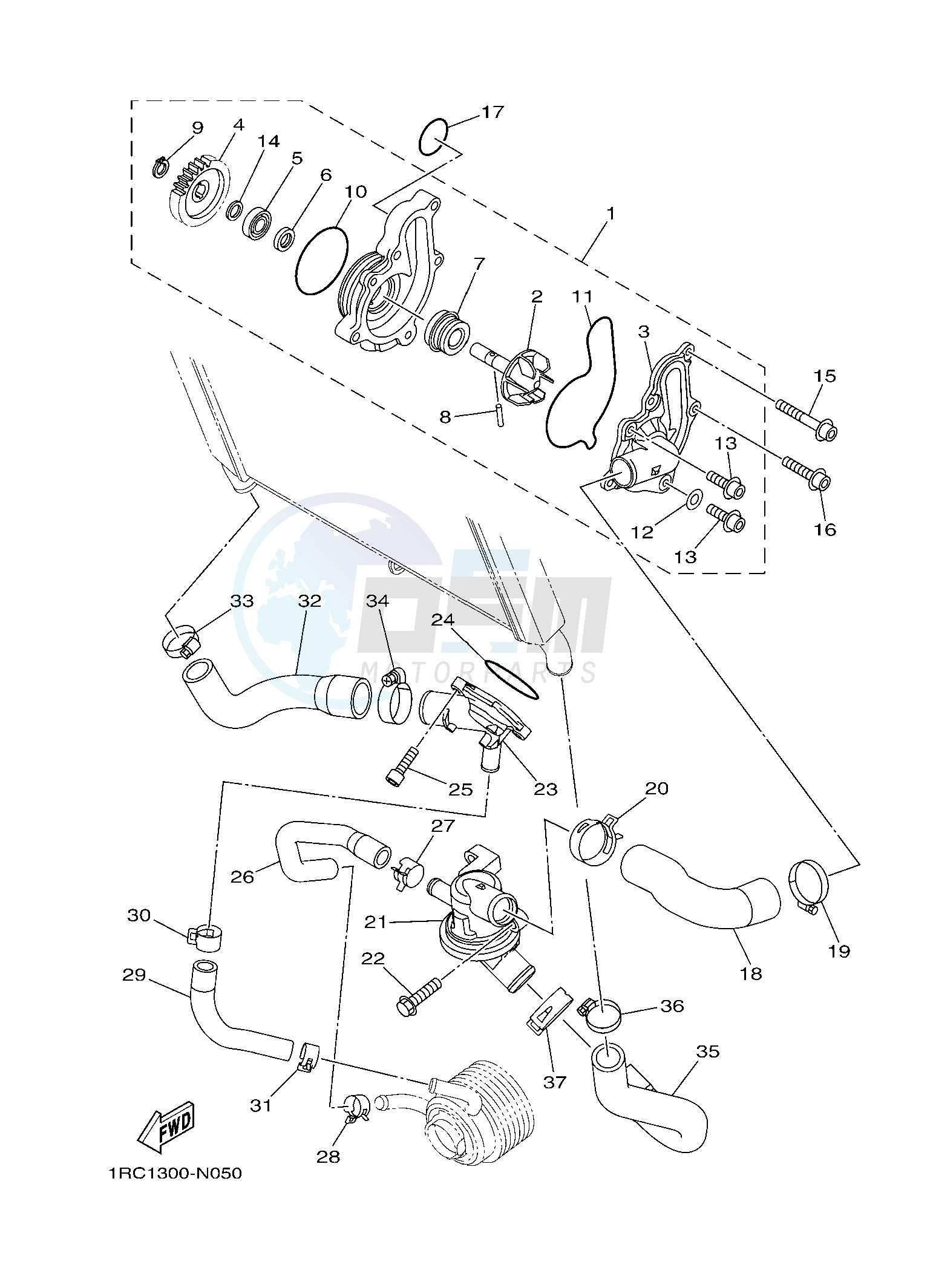 WATER PUMP image