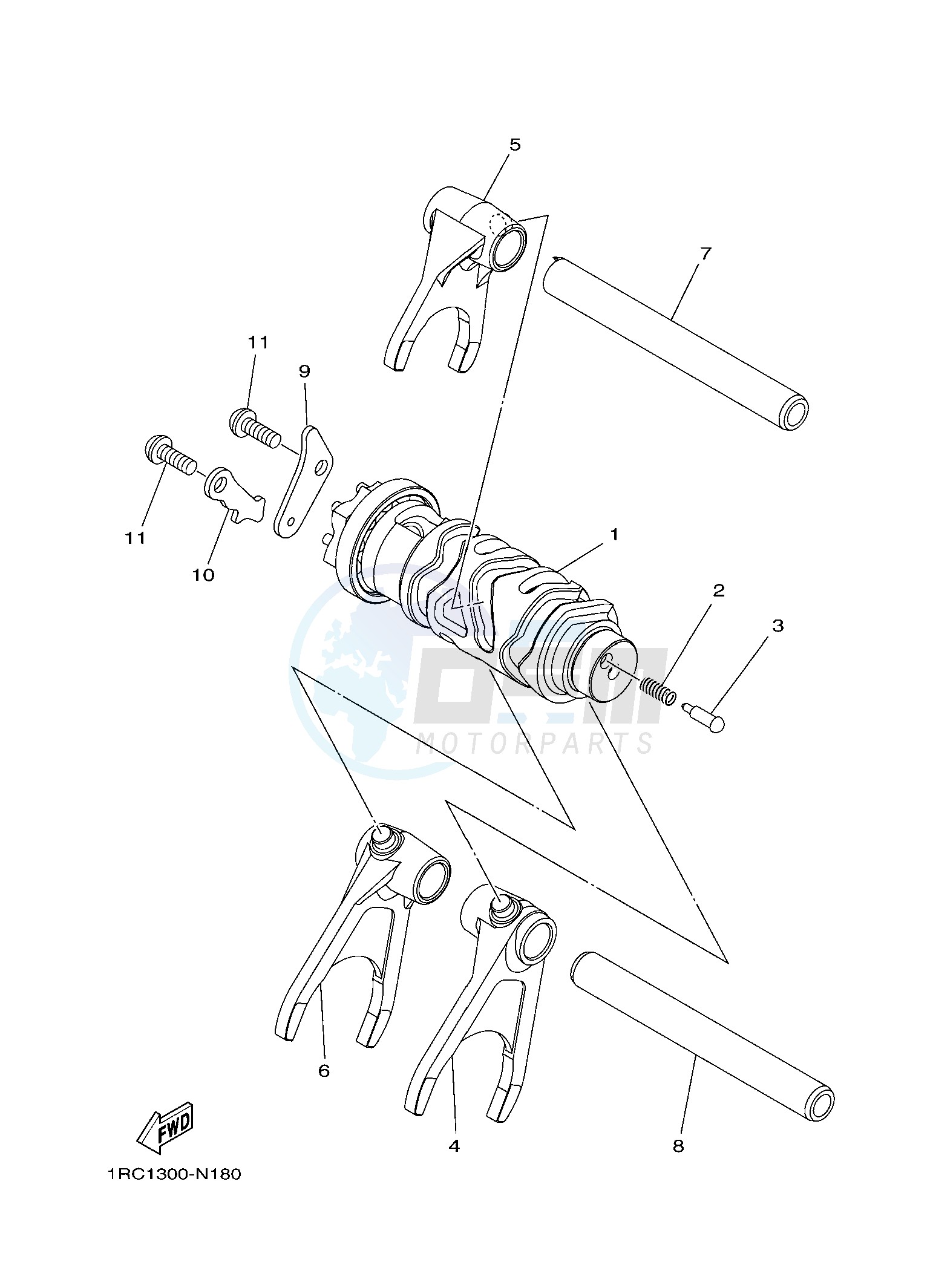 SHIFT CAM & FORK image