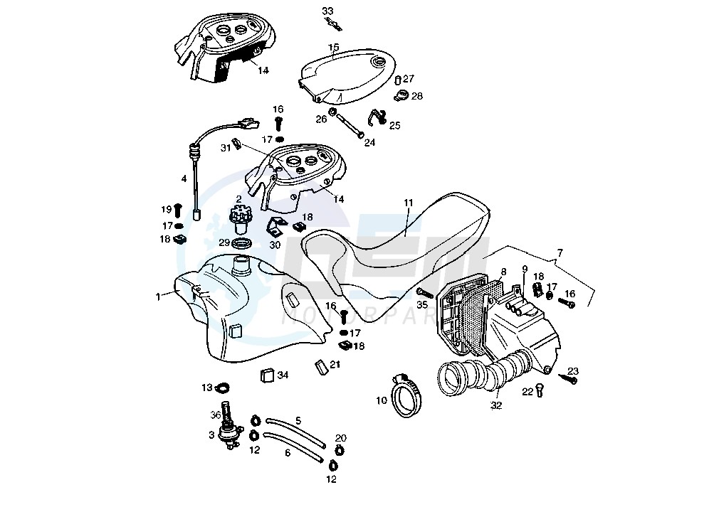 FUEL TANK image