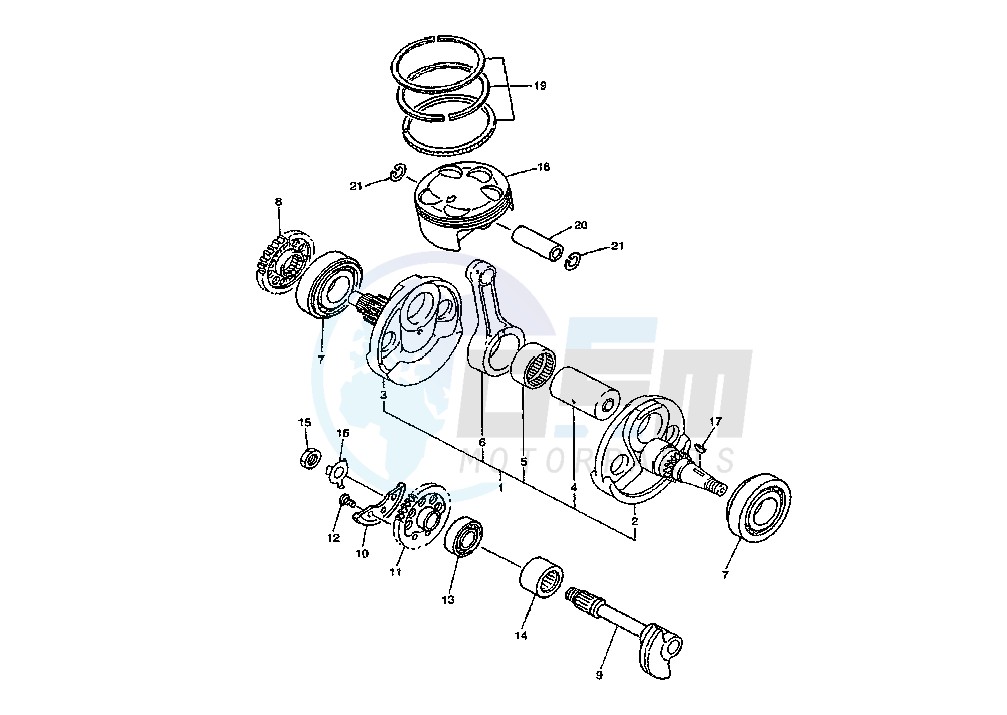 CRANKSHAFT PISTON image