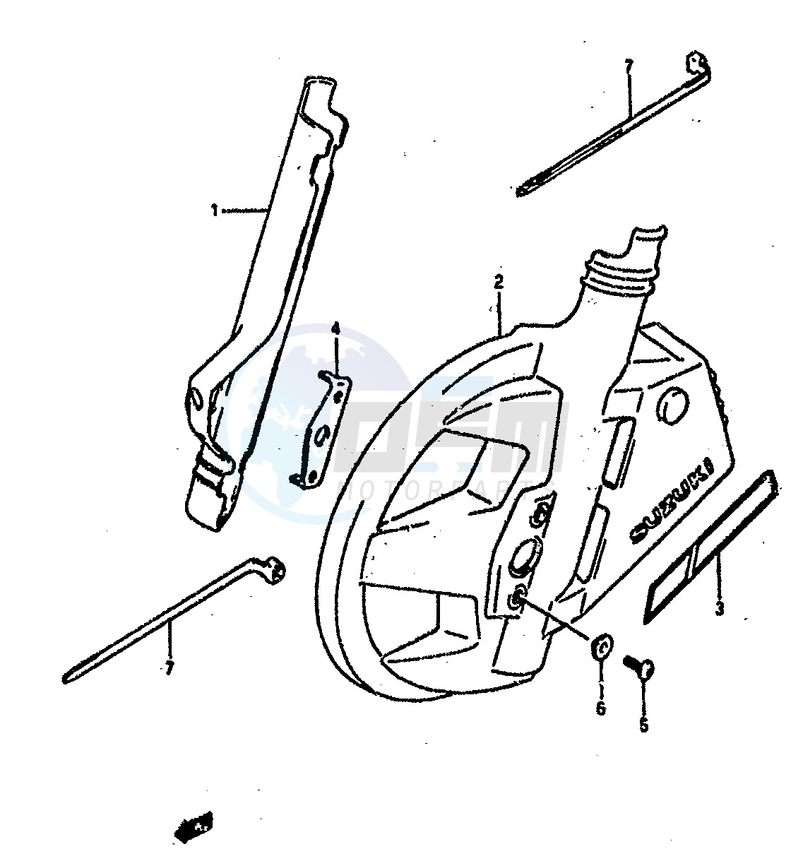 FRONT FORK COVER image
