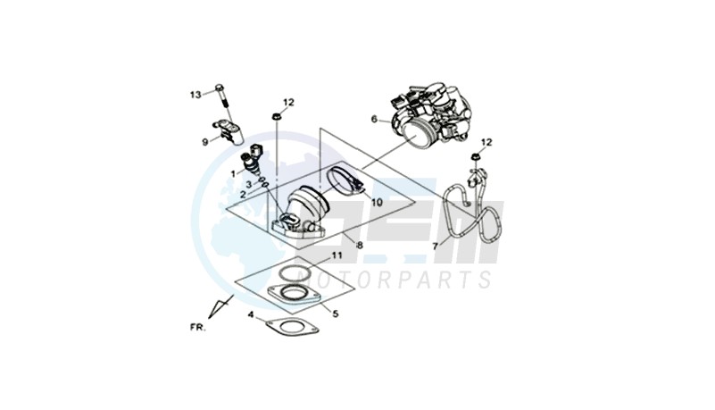 INLET / FUEL INJECTOR / THROTTLE BODY image