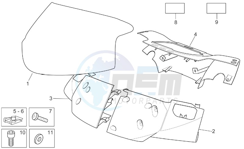 Front body - Front fairing image